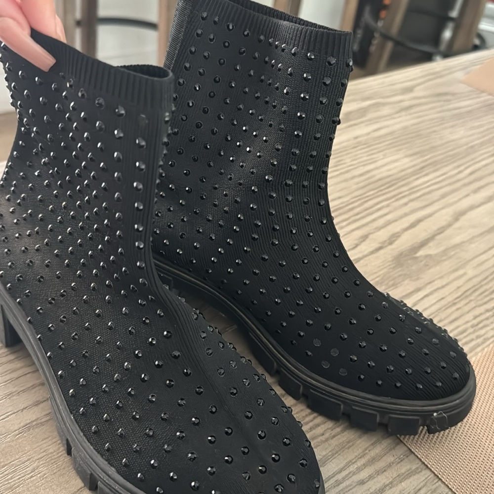 Black Booties - Picture 2 of 3